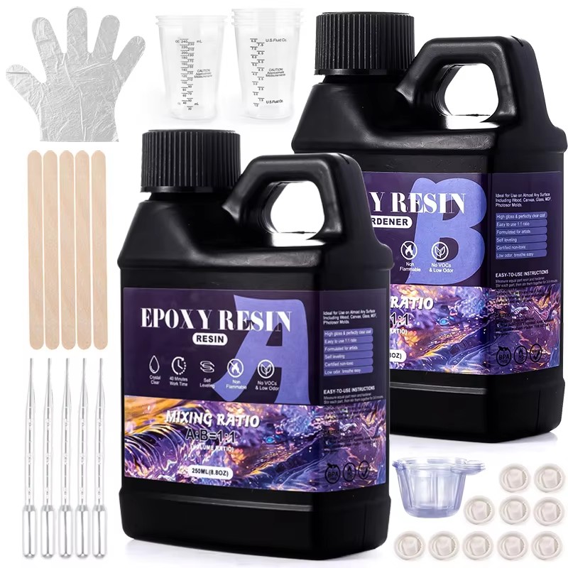 Resin Kit Cast - Easy Mix 1:1 Epoxy Resin Kit