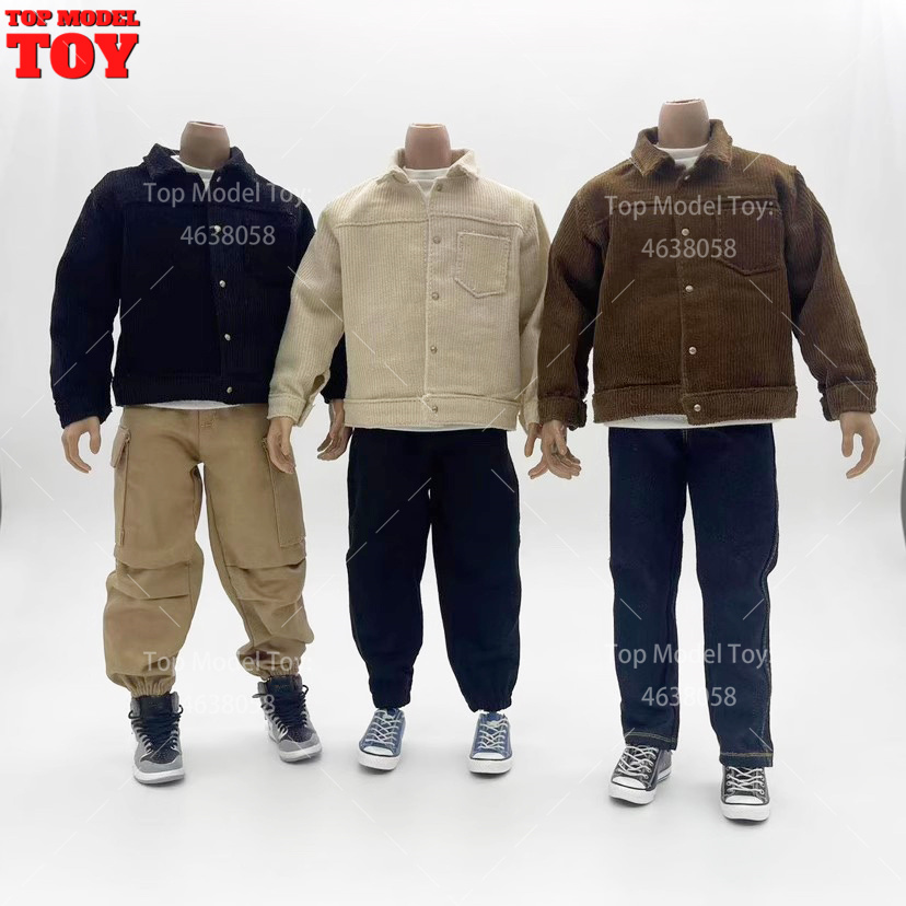 Model Kit Varnish - 1/6 Scale Men's Casual Trendy Top