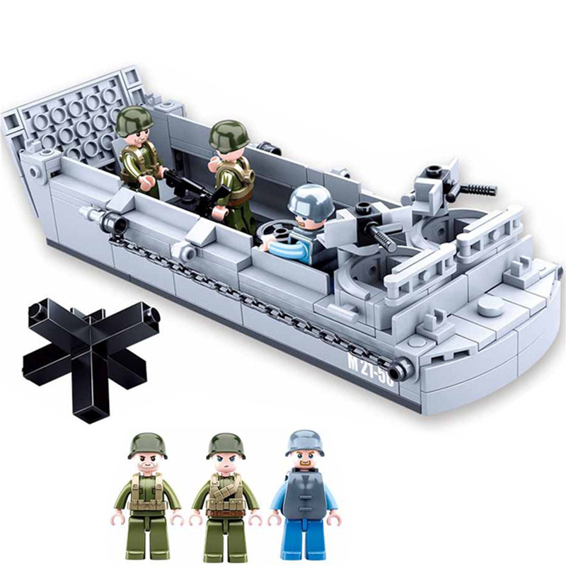 Model Kit Lucario - Sluban WW2 US Military Higgins Landing