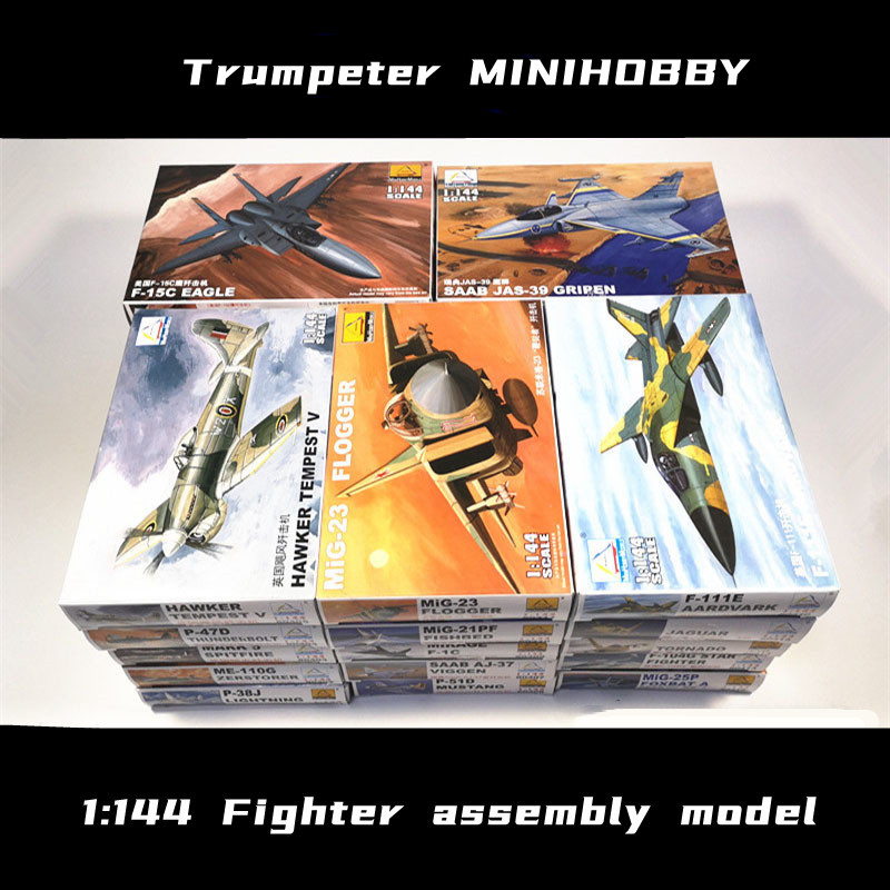 Model Kit Ww2 - TRUMPETER 1/144 Military Fighter Assembly Model