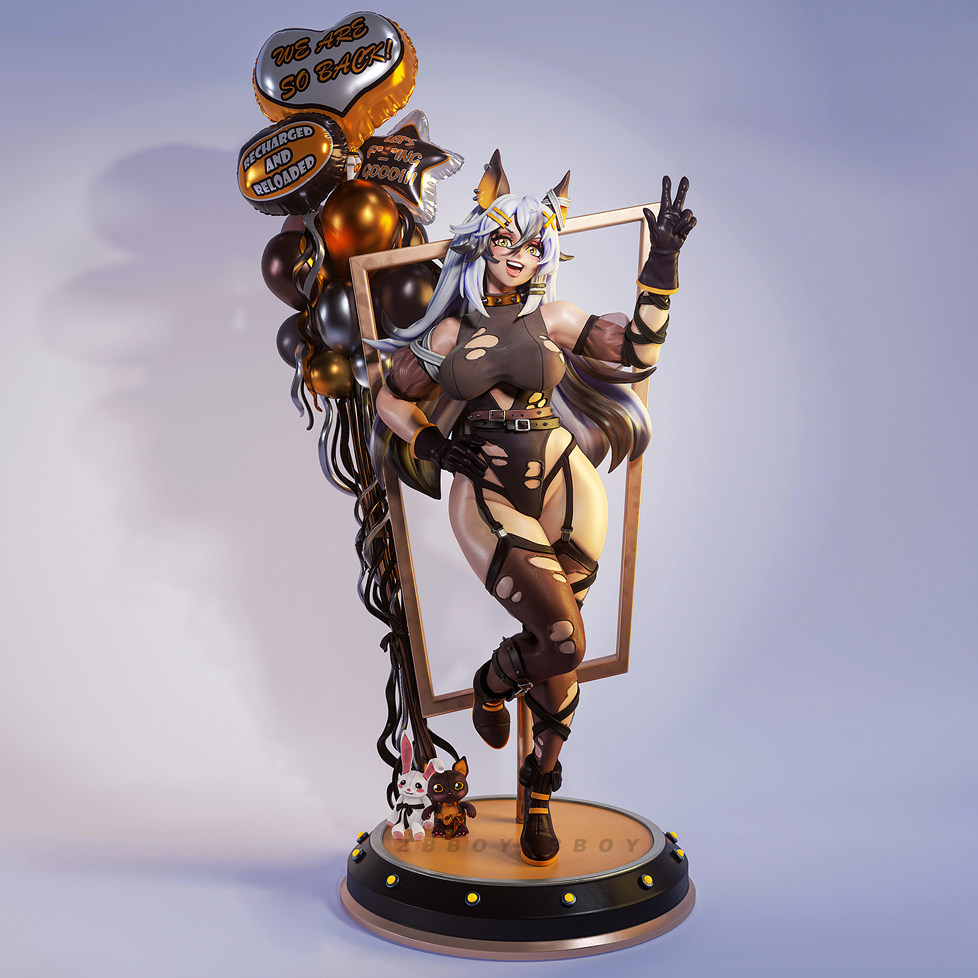 Model Kit Waifu - The height of man 50mm 75mm
