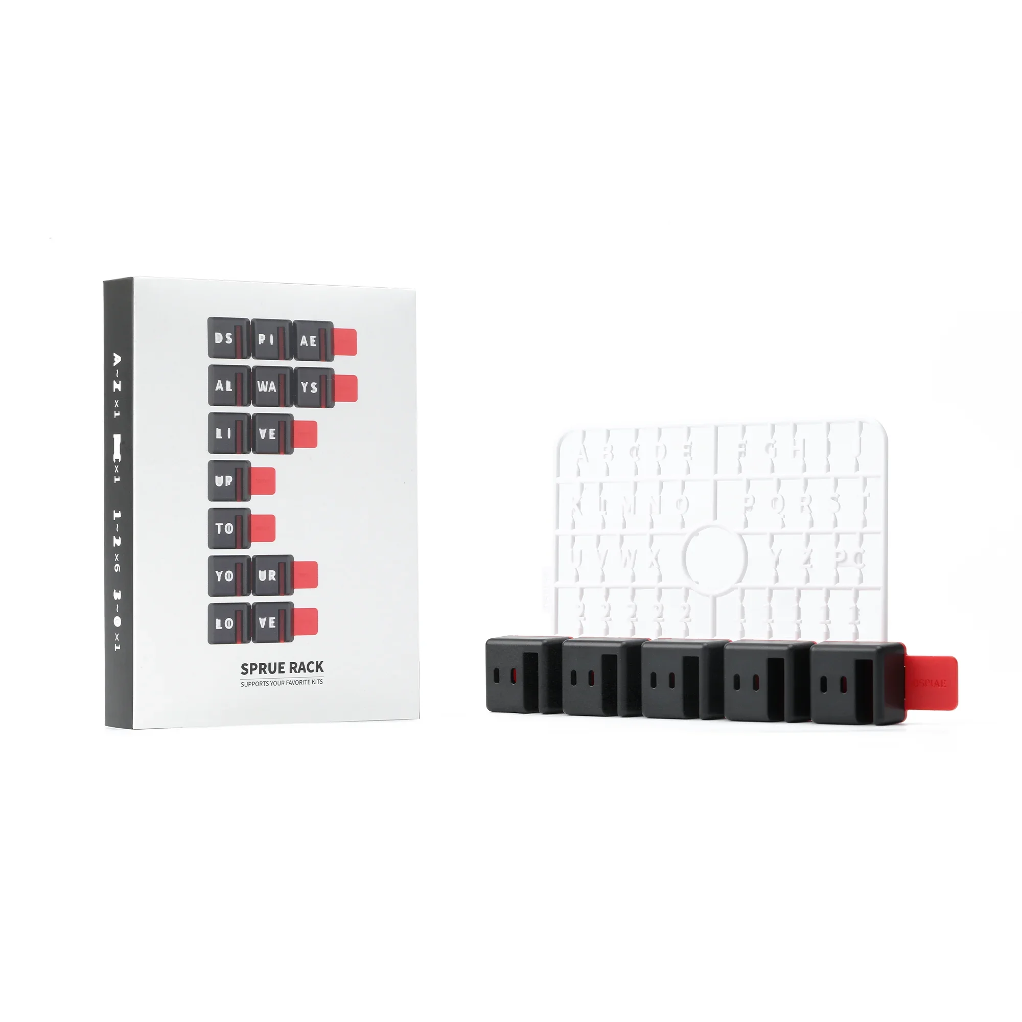 Dspiae PT-SR Easy Assembly Mod - Model Kit Runner Organizer 评论和价格