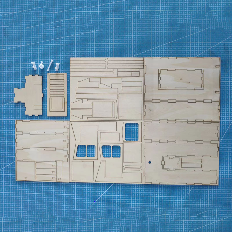 Wooden Box Rescue Boat Model R - Model Kit Lucario 评论和价格