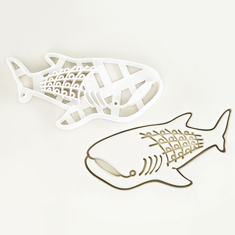 1 Pc/4 Pcs Shark Cookie Cutter - Model Kit Tank 评论和价格