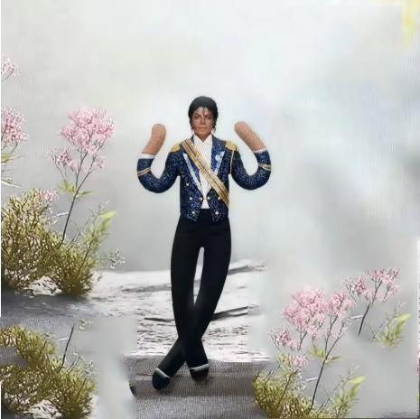 New Style Michael Jackson Cosp - Model Kit Joints 评论和价格