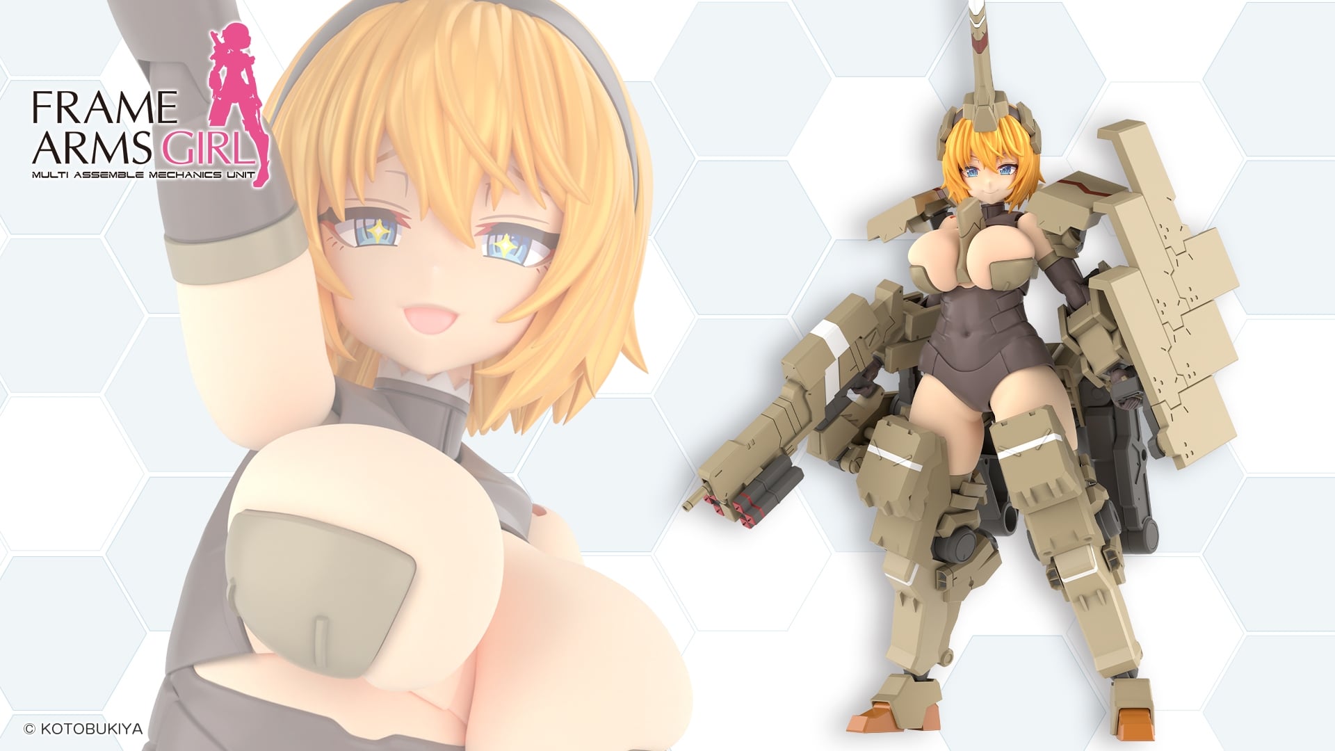 Original Kotobukiya Frame Arms - Model Kit Waifu 评论和价格