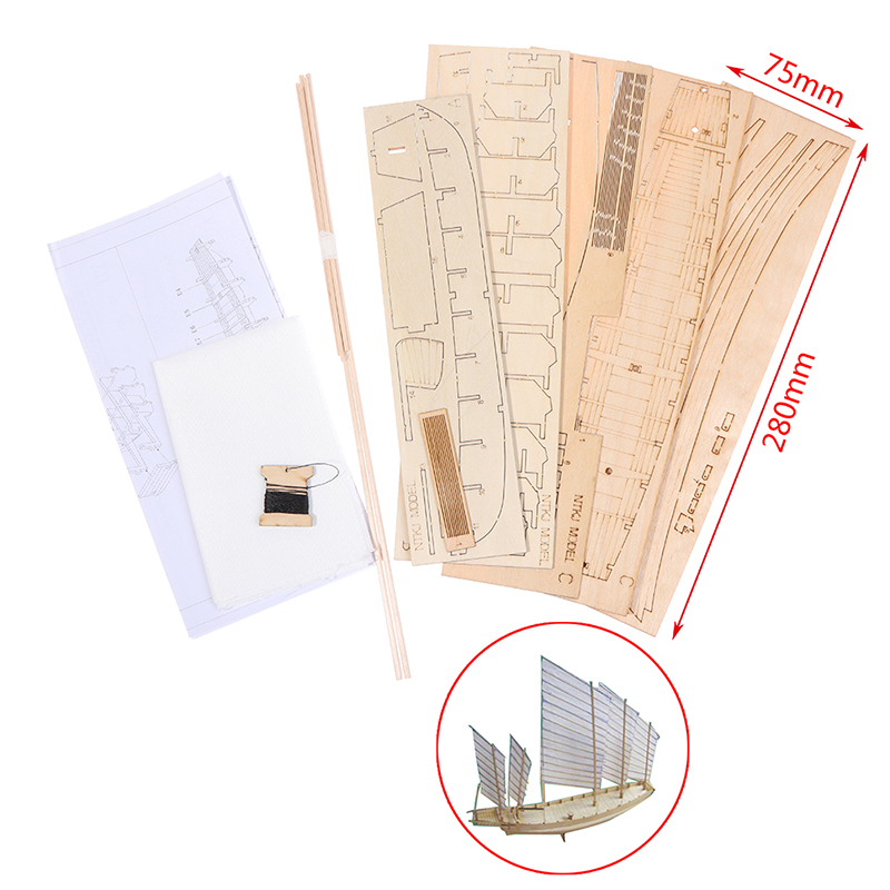 1pcs Chinese sand boat wooden  - Model Kit Lucario 评论和价格