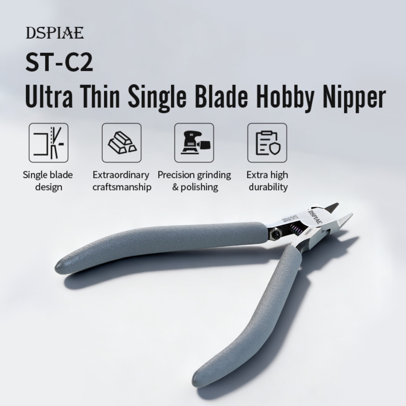 DSPIAE ST-C2 Ultra Thin Single - Model Kit Nippers 评论和价格