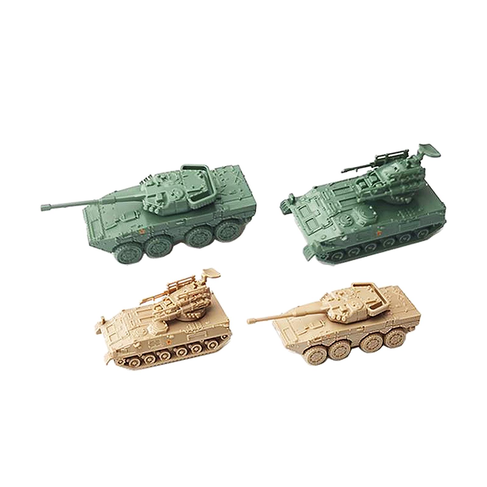 6x4D 1:144 Scale Tank Model Ki - Model Kit Tank 评论和价格