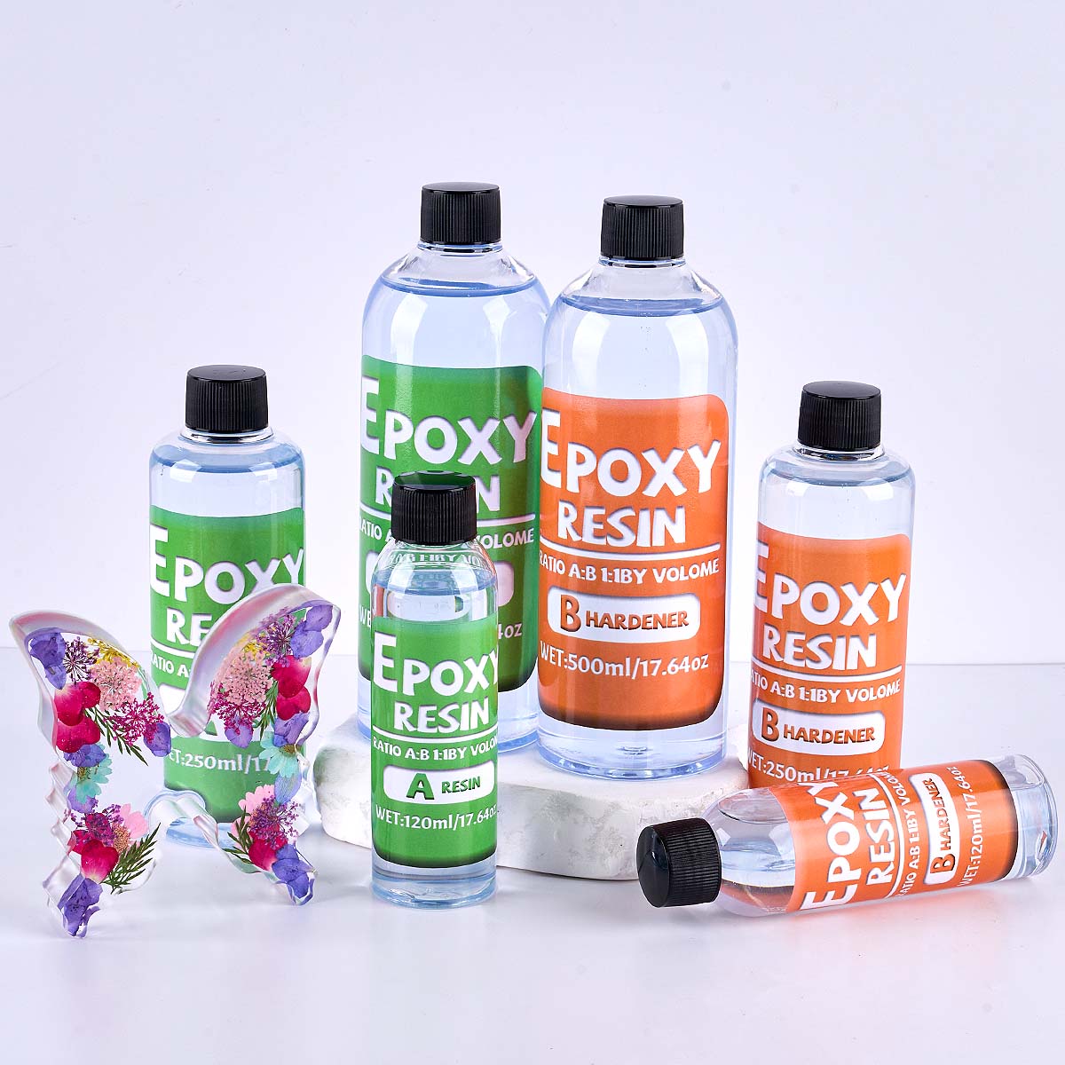 1:1 Ratio Epoxy Resin Kit Anti - Resin Kit Cast 评论和价格
