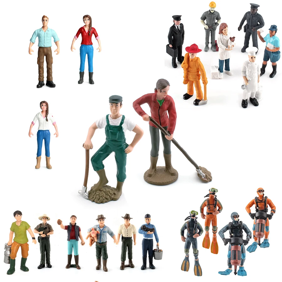 Blue Collar Female Farmer Dive - Model Kit Judge 评论和价格