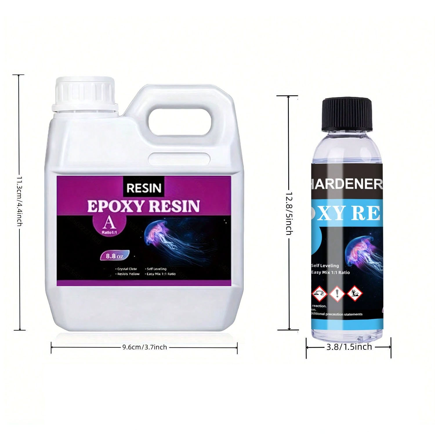 125ml/250ml Crystal Clear Cast - Resin Kit Cast 评论和价格