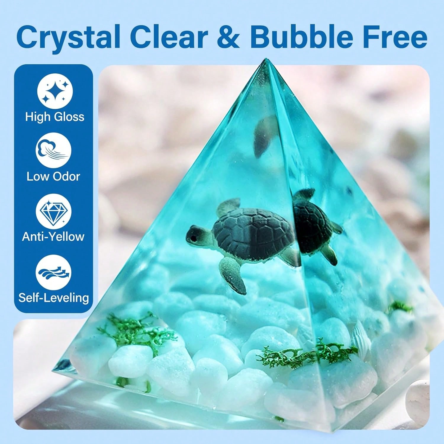 125ml/250ml Crystal Clear Cast - Resin Kit Cast 评论和价格