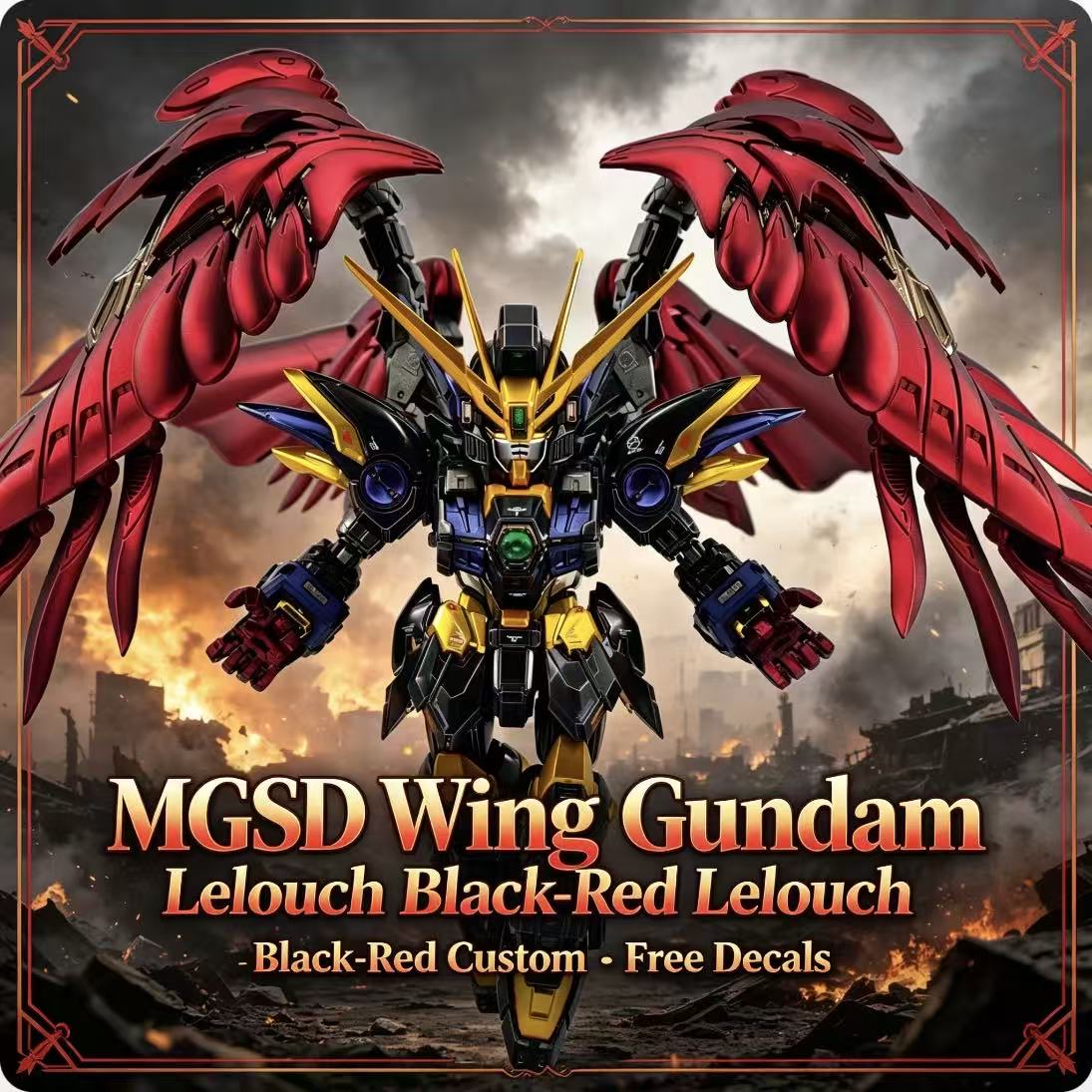 MGSD Wing Lelouch Color Scheme - Model Kit Zeus 评论和价格