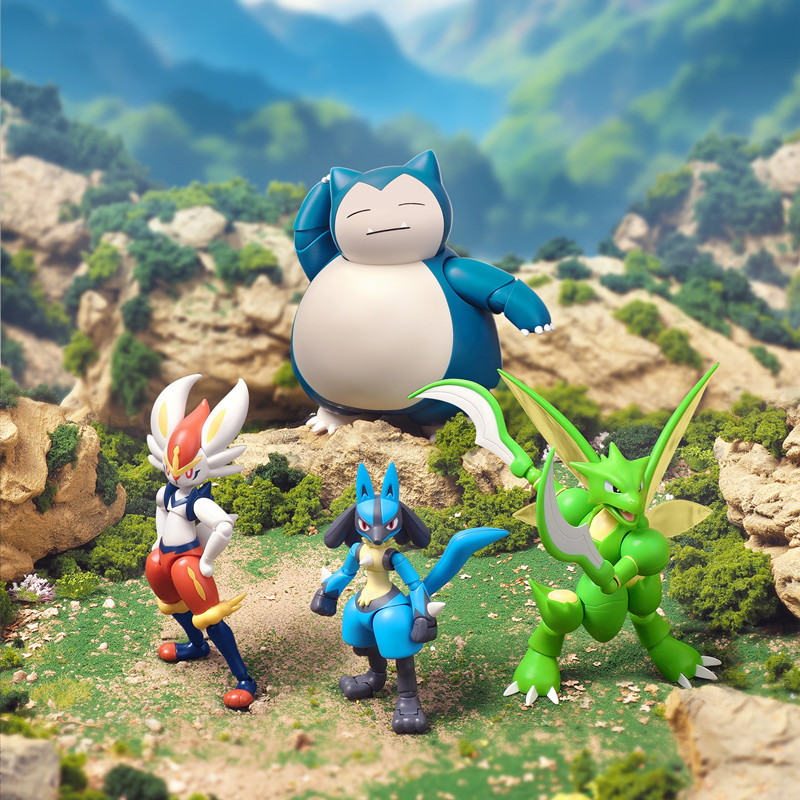 Blokees Pokemon Adventure Prol - Model Kit Lucario 评论和价格