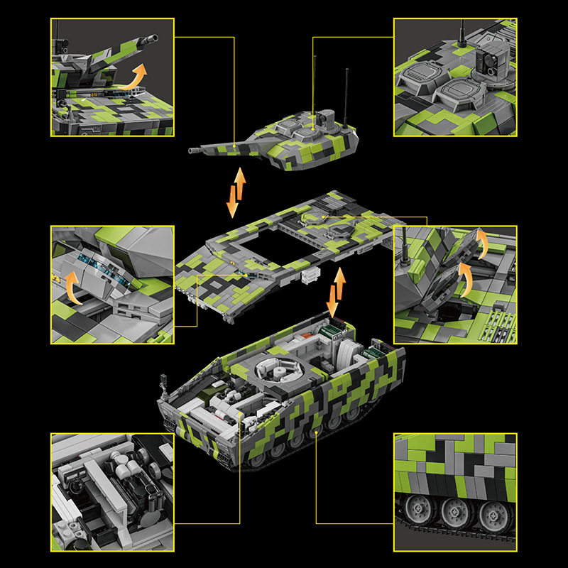 96011 Modern Military KF41 Lyn - Model Kit Lynx 评论和价格