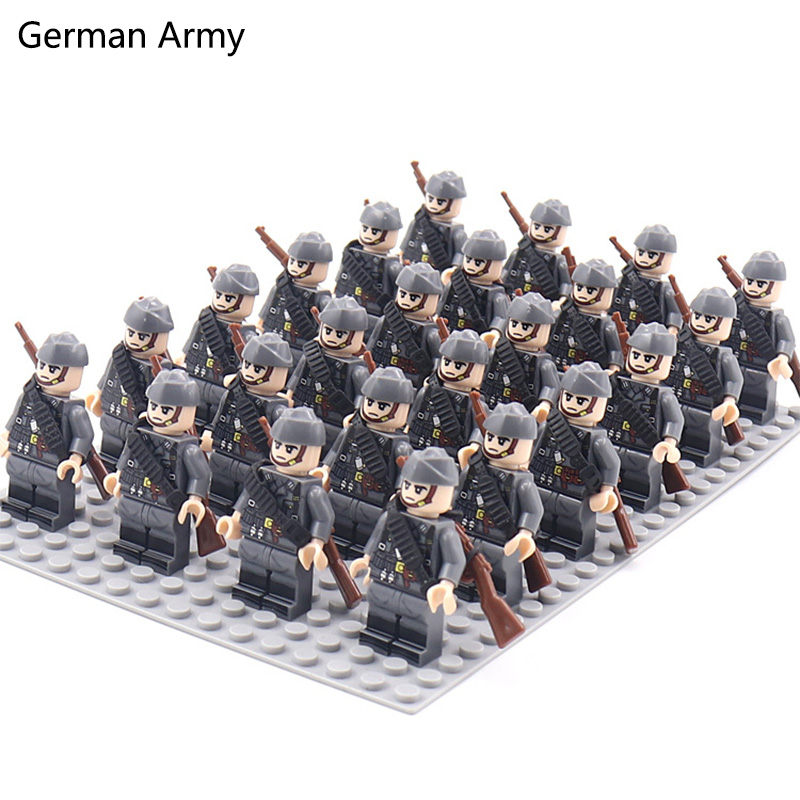 WW2 24pcs/Lot Military Soldier - Model Kit Ww2 评论和价格