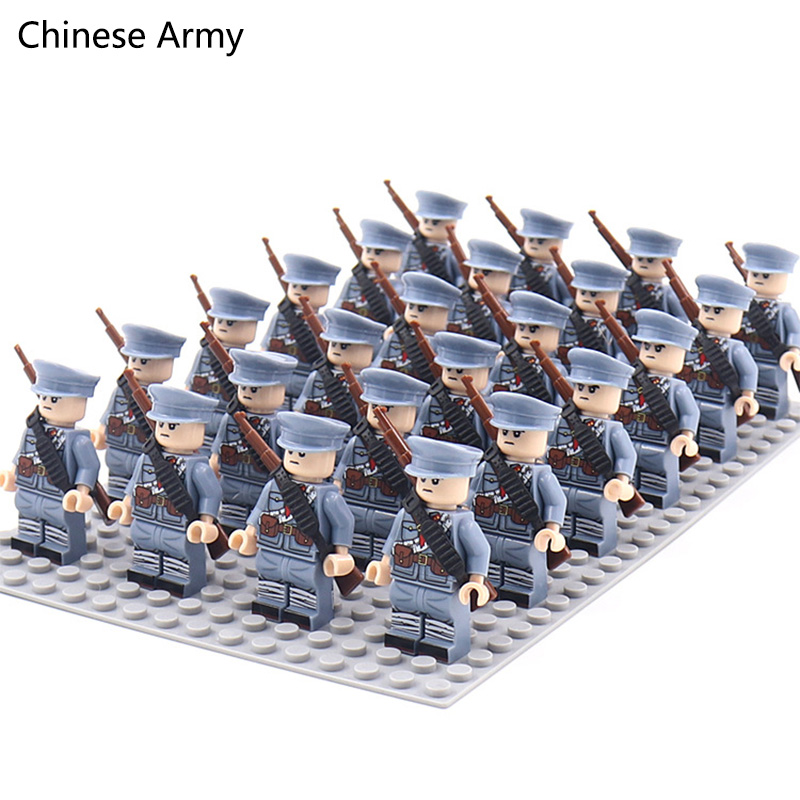 WW2 24pcs/Lot Military Soldier - Model Kit Ww2 评论和价格