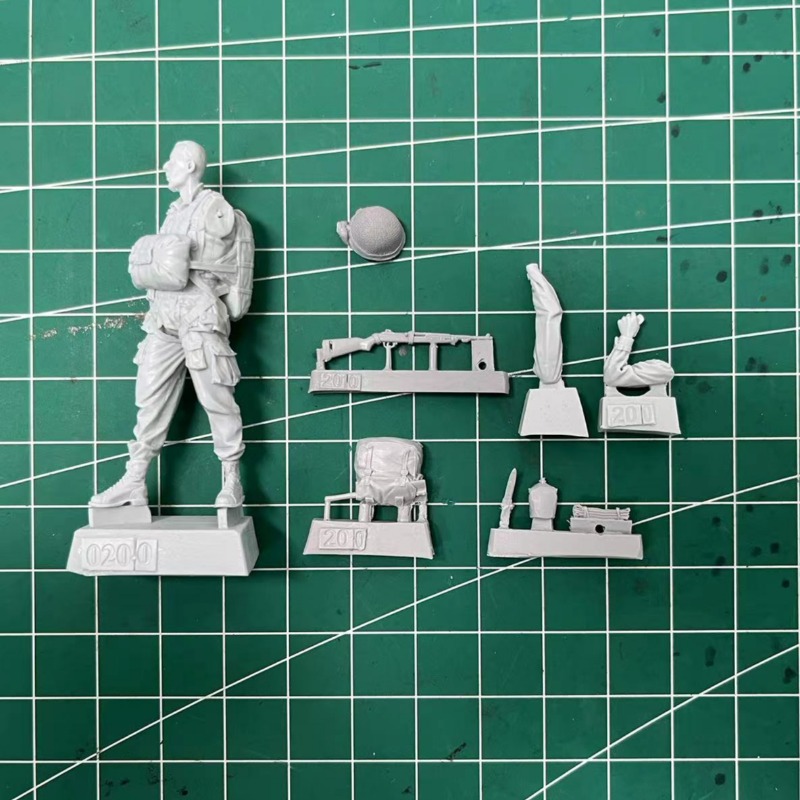1/35 Scale Resin Figure Assemb - Model Kit Ww2 评论和价格