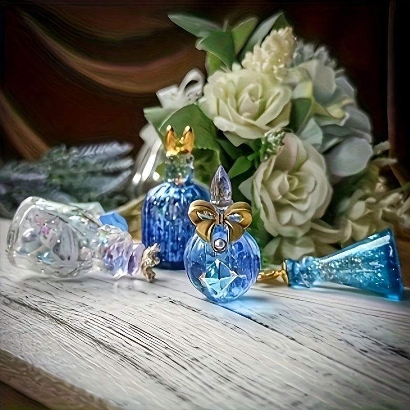 A Set Of 5 Perfume Bottle Resi - Resin Kit Cast 评论和价格
