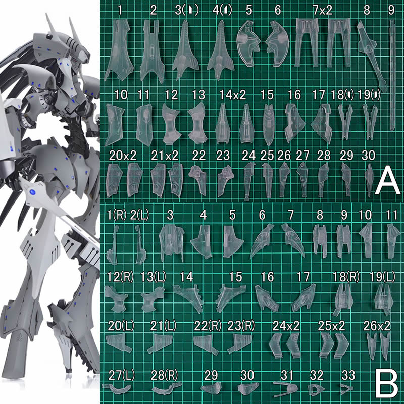 1/72 DEMOR (FATIMA TYPE) K.A.N - Model Kit Lucario 评论和价格