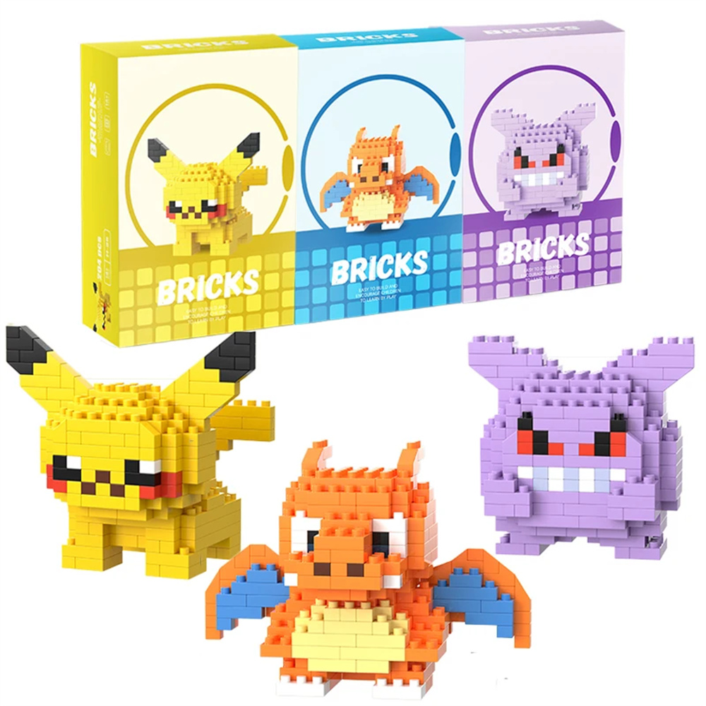 Pokemon Micro Building Blocks  - Model Kit Pokemon 评论和价格