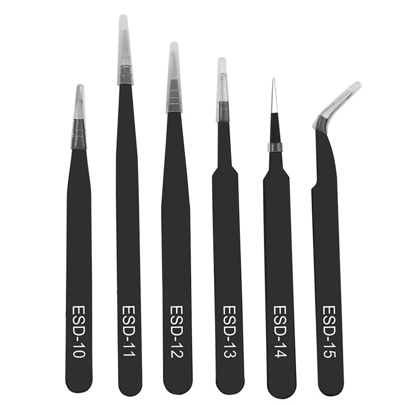 6pcs anti-static stainless ste - Model Kit Nippers 评论和价格
