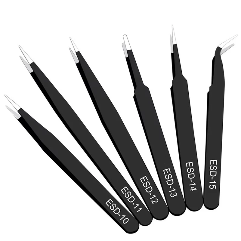 6pcs anti-static stainless ste - Model Kit Nippers 评论和价格