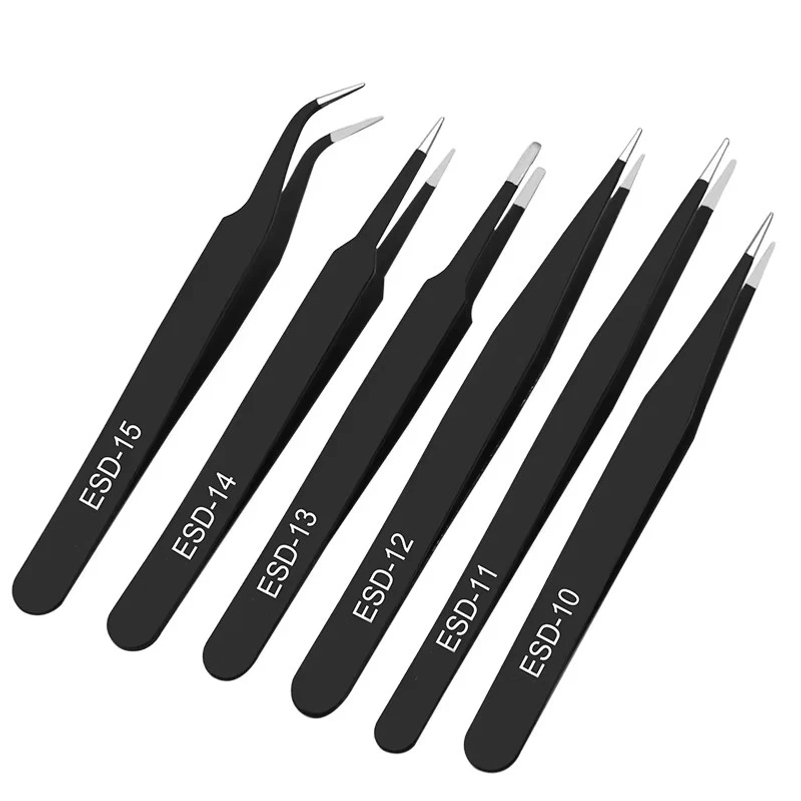 6pcs anti-static stainless ste - Model Kit Nippers 评论和价格