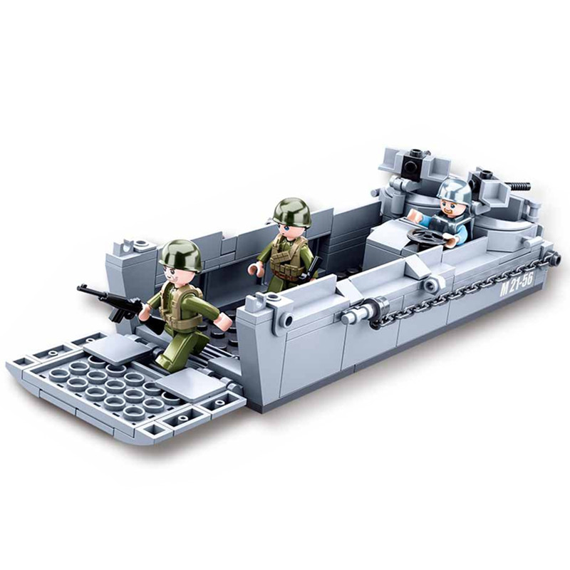 Sluban WW2 US Military Higgins - Model Kit Lucario 评论和价格