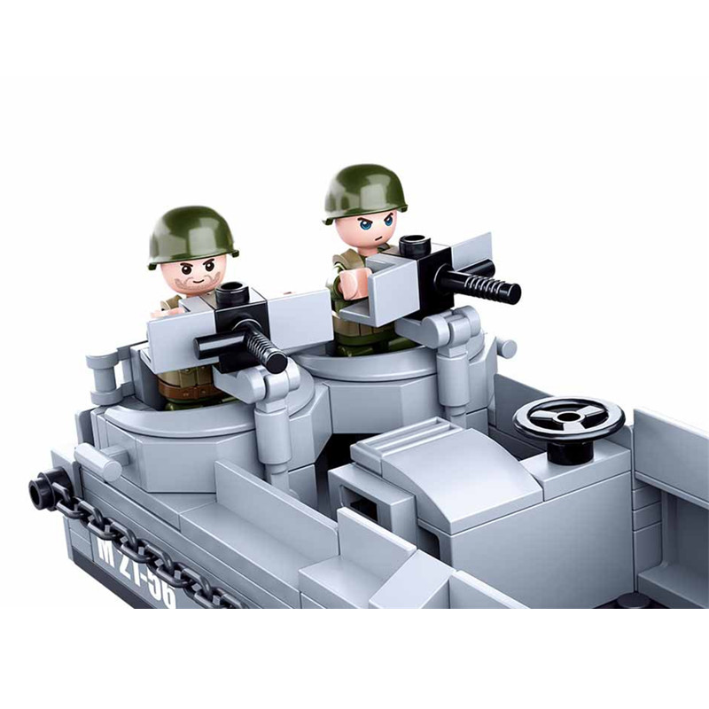 Sluban WW2 US Military Higgins - Model Kit Lucario 评论和价格