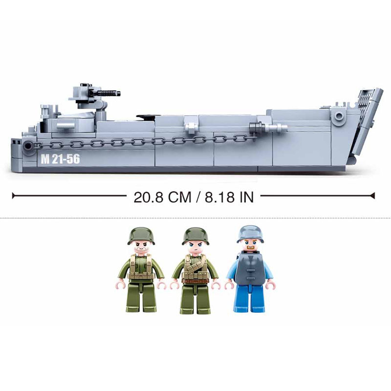 Sluban WW2 US Military Higgins - Model Kit Lucario 评论和价格