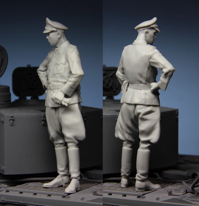 1:35 Resin kit  officer in Kur - Model Kit Ww2 评论和价格