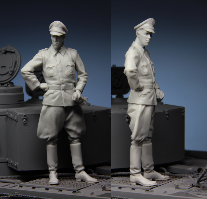 1:35 Resin kit  officer in Kur - Model Kit Ww2 评论和价格