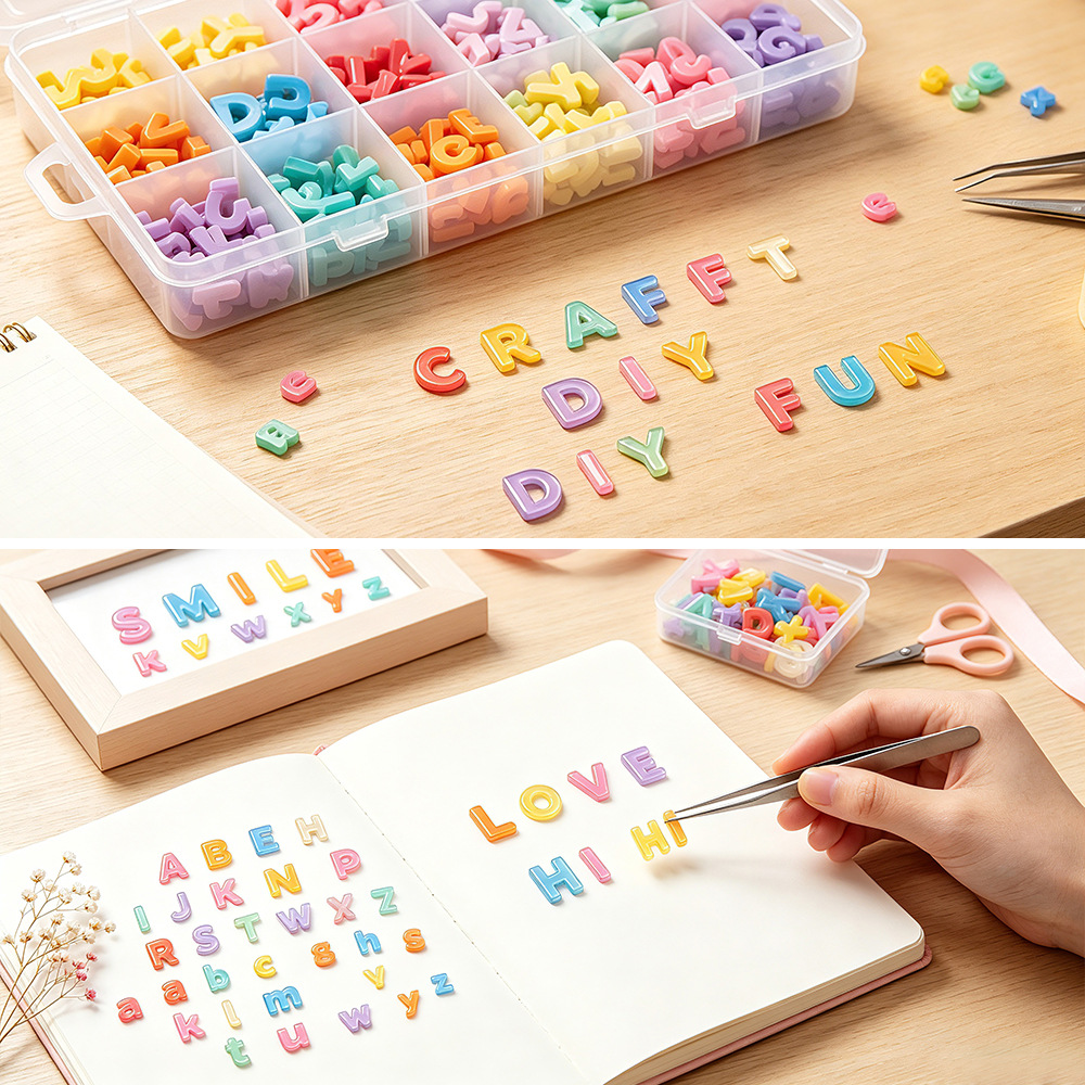 2Pcs Mini Letter Silicone Mold - Resin Kit Cast 评论和价格