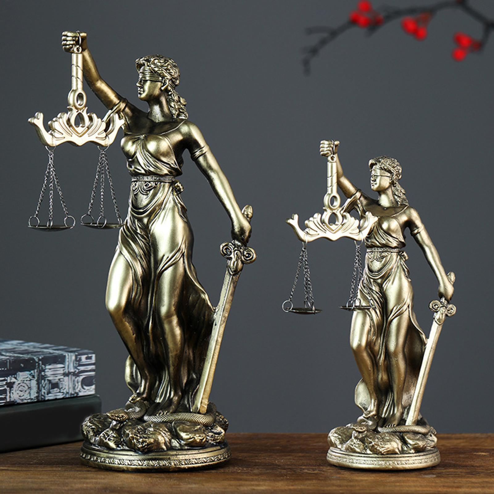 Lady Justice Statue Figurine S - Model Kit Judge 评论和价格