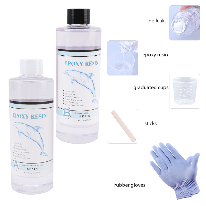 1:1 Clear Epoxy Resin Crystal  - Resin Kit Cast 评论和价格