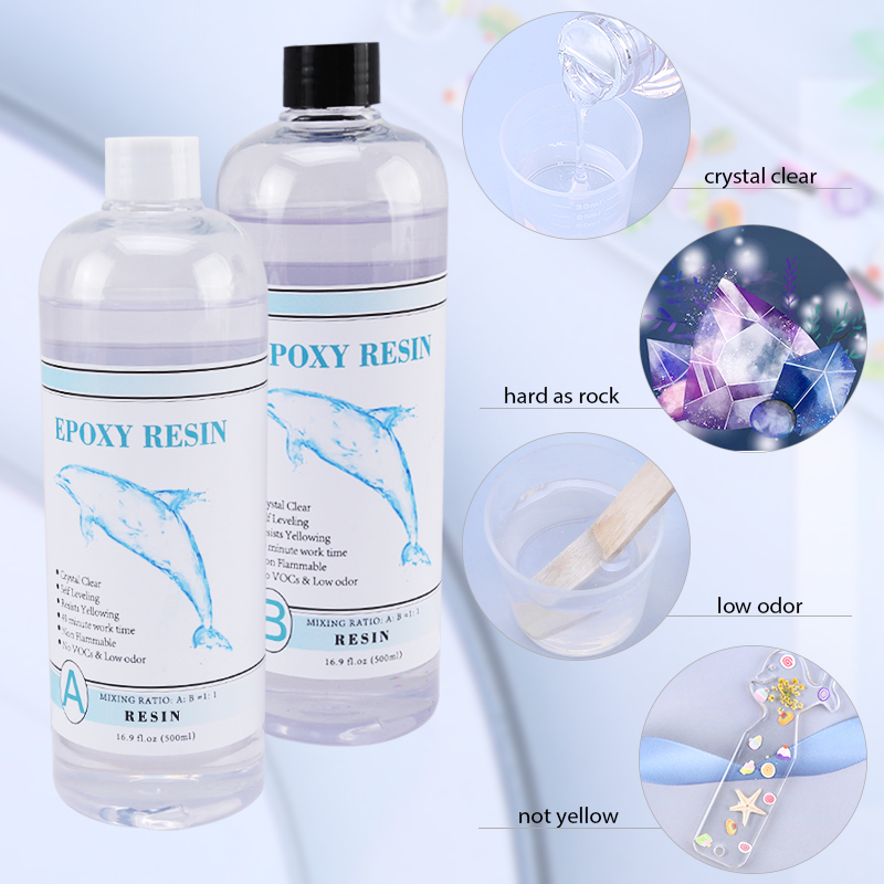 1:1 Clear Epoxy Resin Crystal  - Resin Kit Cast 评论和价格