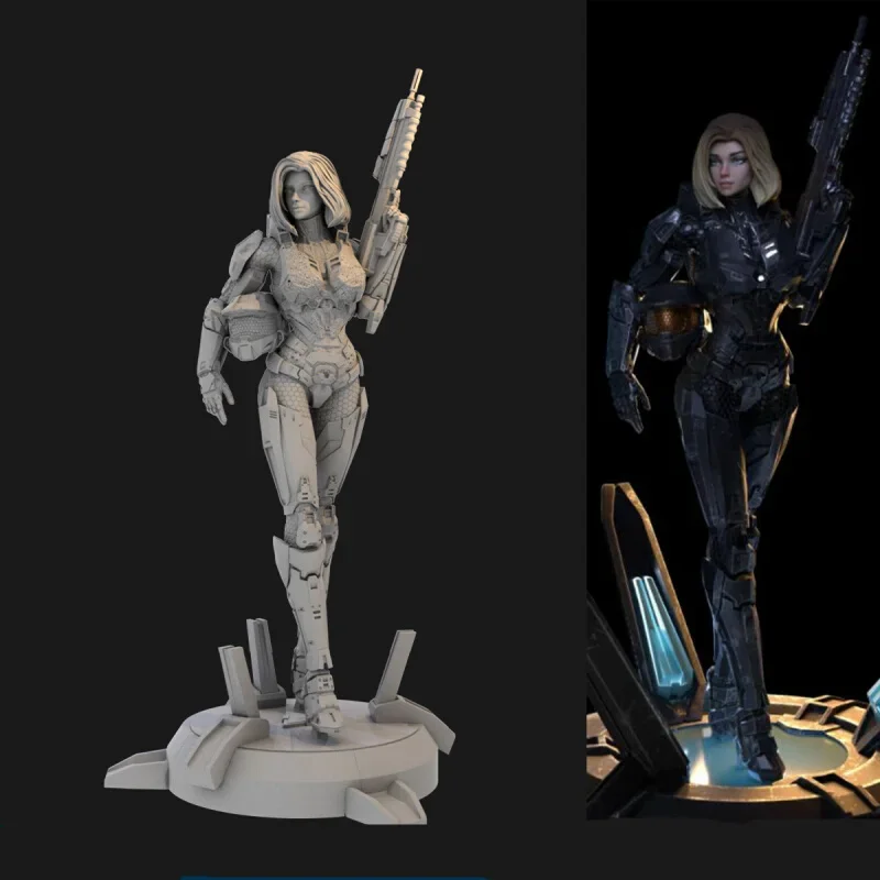 1/24 Scale 75mm Miniatures War - Model Kit Lucario 评论和价格