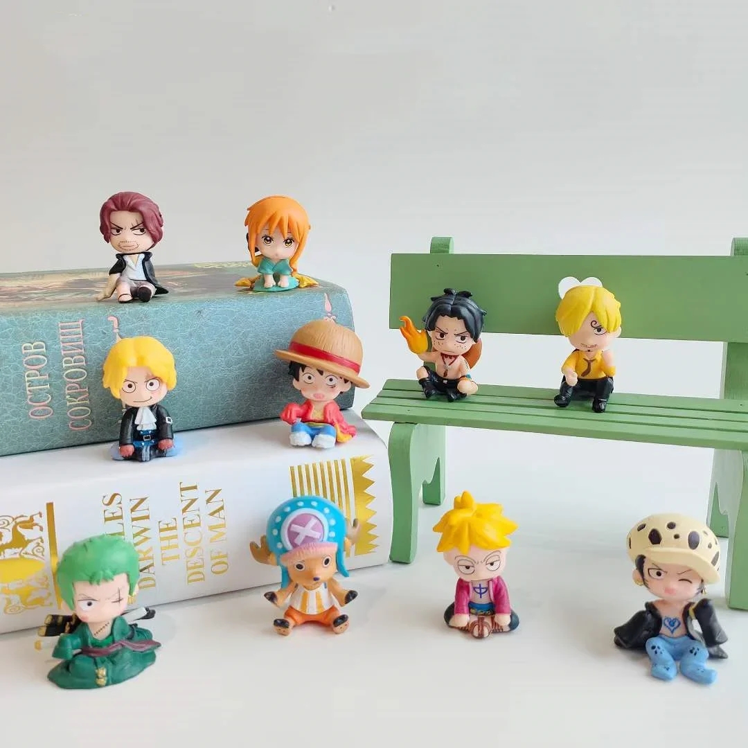 One Piece 10PCS  Figures Set L - Model Kit Judge 评论和价格