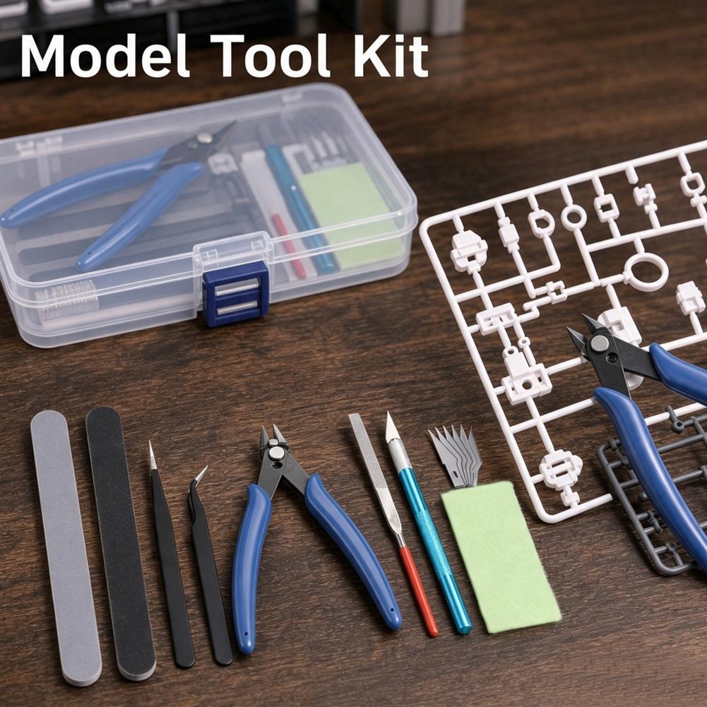 14-Piece Model Craft Tool Kit  - Model Kit Nippers 评论和价格