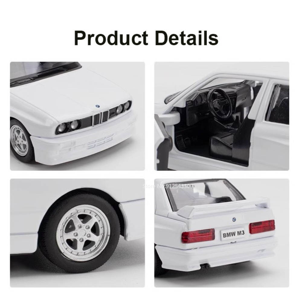 1/36 BMW M3 1987 Alloy Toys Ca - Model Kit Alfa Romeo 评论和价格