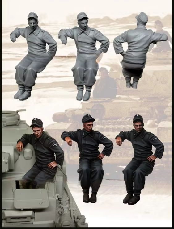 Model kit 1:35 model kit resin - Model Kit Ww2 评论和价格