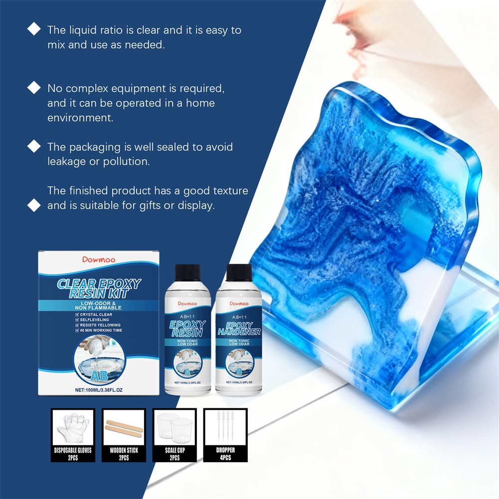 DIY Crystals Clear Epoxys Resi - Resin Kit Cast 评论和价格