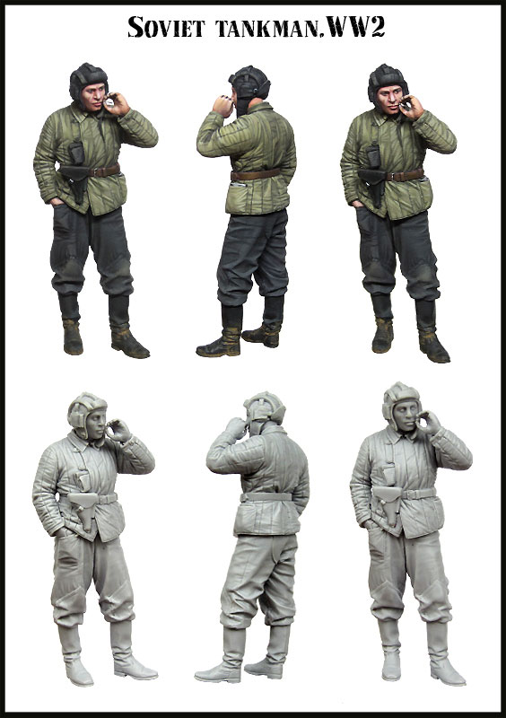 35 Resin Model Kit - Soviet Ta - Model Kit Ww2 评论和价格