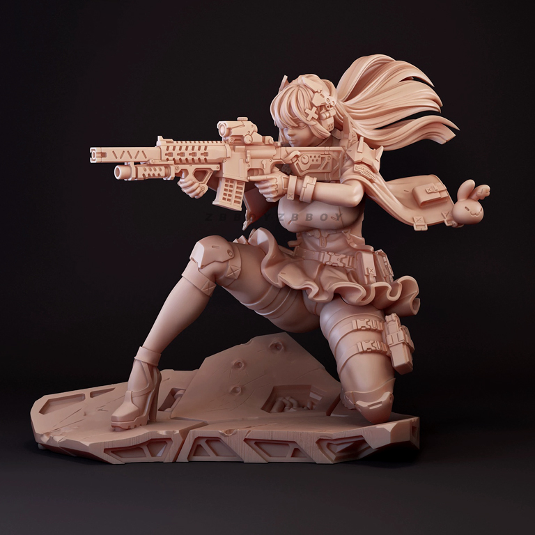 35mm  Colorless assembly and c - Model Kit Waifu 评论和价格