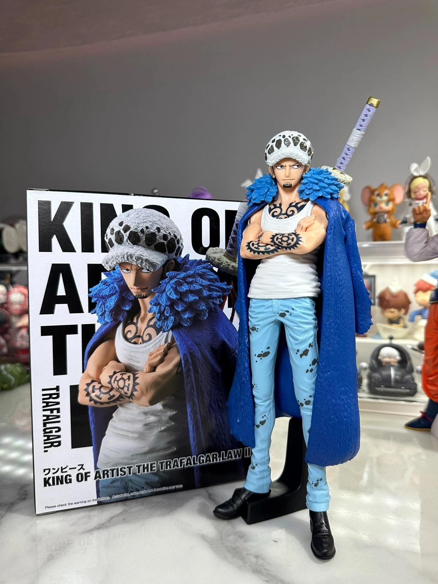 Anime One Piece Luffy Law Figu - Model Kit Judge 评论和价格