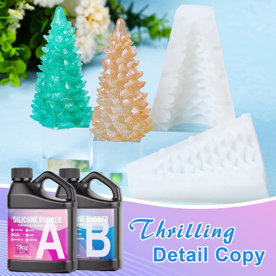 Silicone Mold Making Kit, 38.8 - Resin Kit Cast 评论和价格