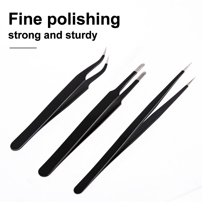 Deli 3PCS Tweezers Set Upgrade - Model Kit Nippers 评论和价格